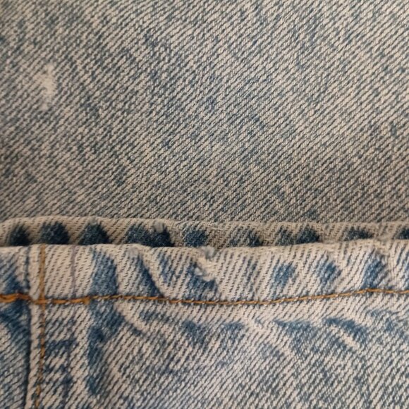 Gap Y2K Vintage No 9 Reverse Fit High Rise Light Blue Denim Jeans Women’s 10 - Picture 10 of 16